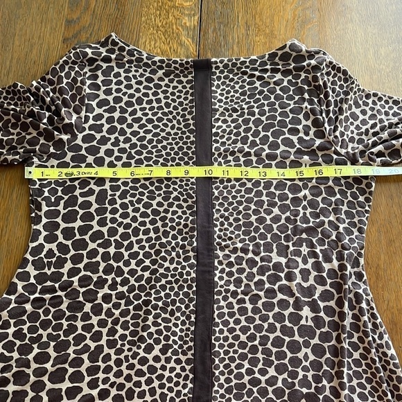Soft Surroundings Tunic Animal Print Asymmetric Hem Size M - Picture 7 of 11